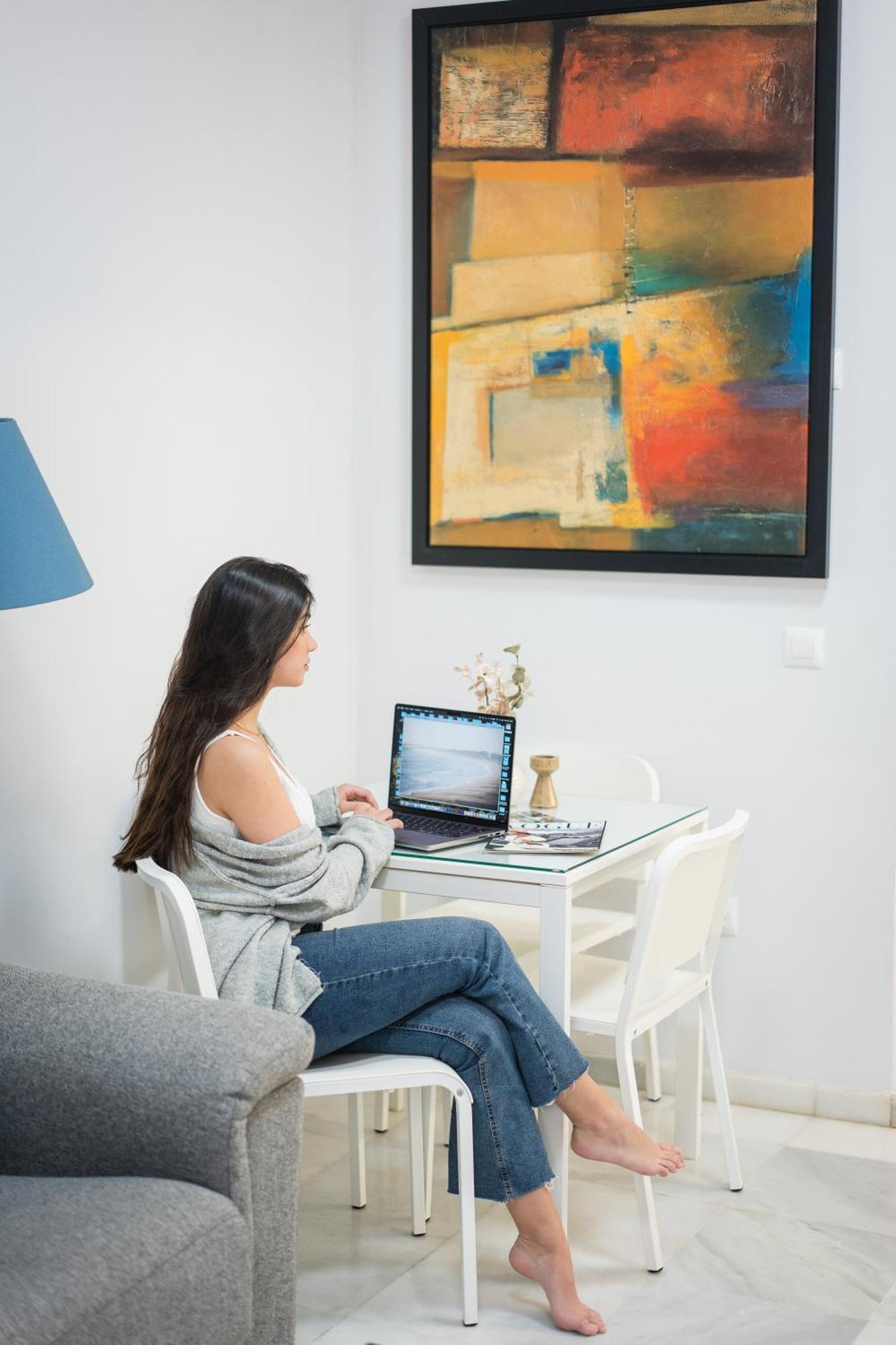Apartamento Triana Deluxe Con Patio Privado Sevilla Kültér fotó